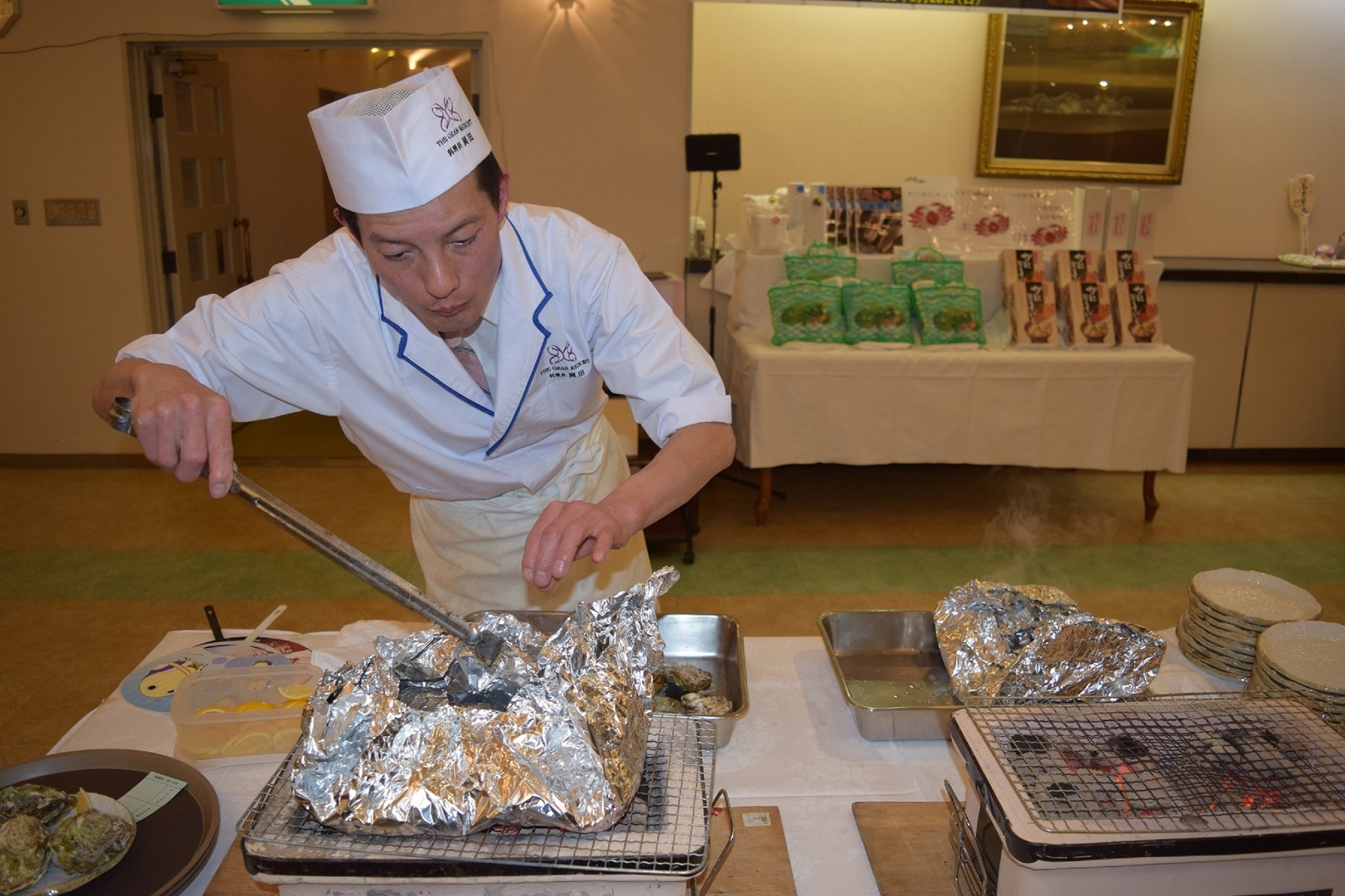 料理長の特別献立ご夕食会「宮島の牡蠣」