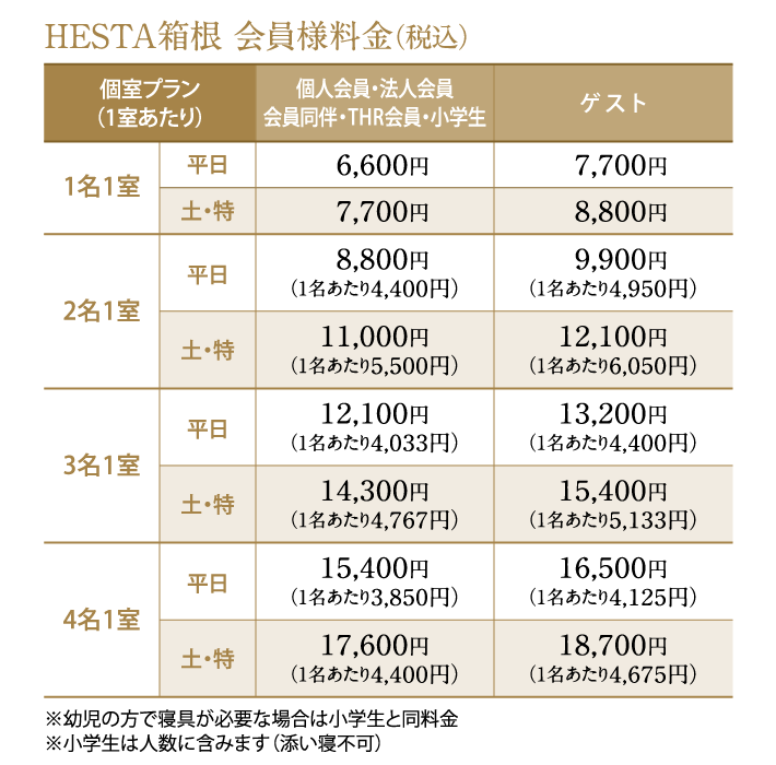 新料金表