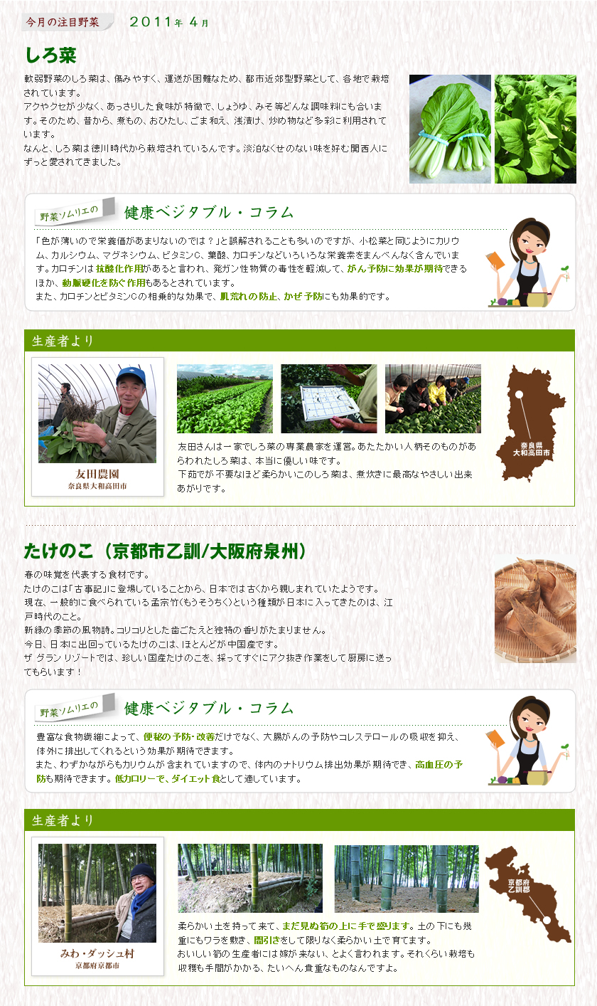 4月の注目野菜